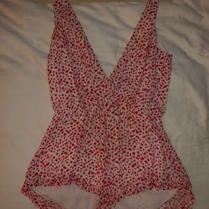 Winston white rite back romper